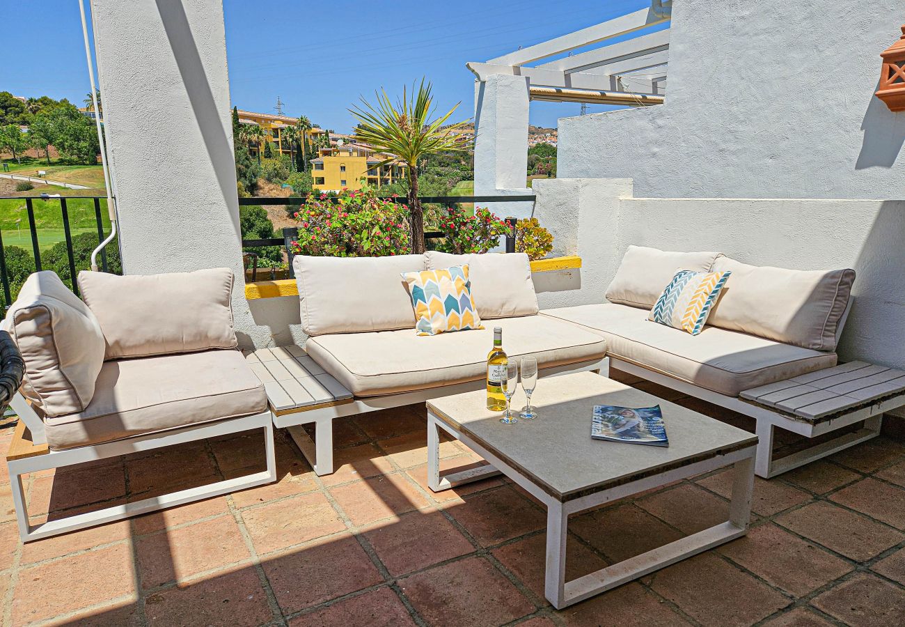 Terraced House in Mijas Costa - 3 bedroom townhouse golf front, Miraflores